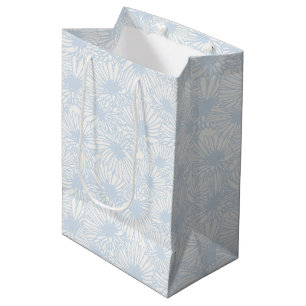 Gänseblümchenblüten - Puderblau Mittlere Geschenktüte