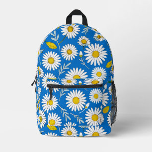 Gänseblumenmuster Bedruckter Rucksack