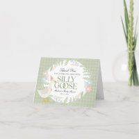 Gänseblütendusche Gingham Albern Gänse