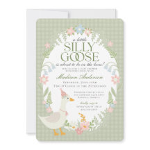 Gänseblütendusche Gingham Albern Gänse