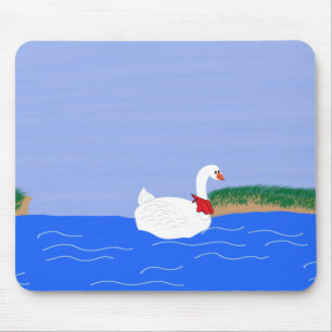 Gänsehaut am Cartoon Mousepad