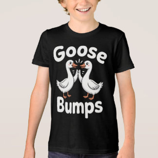 Gänsehaut Gänse Wortspiel Vogel Tri-Blend Shirt