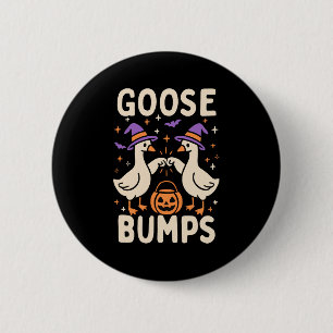 Gänsehaut Gänsehaut Halloween Albernes Meme Lustig Button