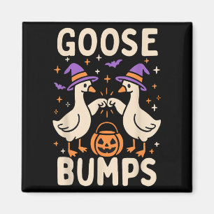 Gänsehaut Gänsehaut Halloween Albernes Meme Lustig Magnet