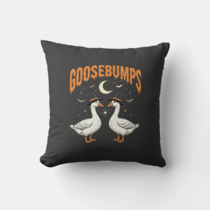 Gänsehaut Halloween Hexe Gänse Vektor Design Kissen