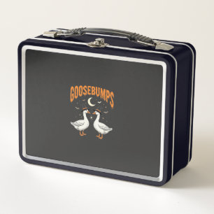 Gänsehaut Halloween Hexe Gänse Vektor Design Metall Brotdose