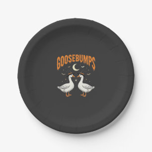 Gänsehaut Halloween Hexe Gänse Vektor Design Pappteller
