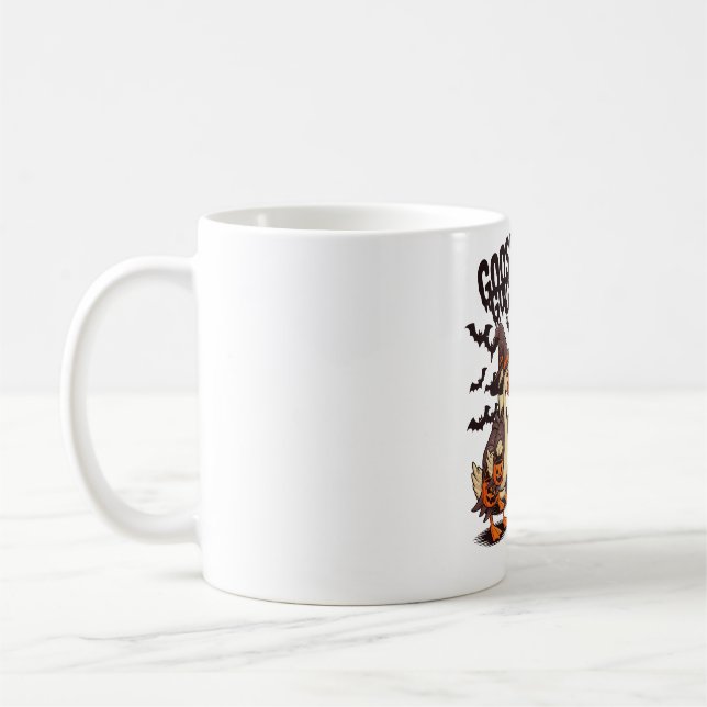Gänsehaut Halloween Hexenfall Kaffeetasse (Links)