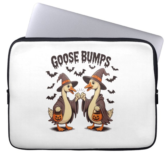 Gänsehaut Halloween Hexenfall Laptopschutzhülle (Vorderseite)