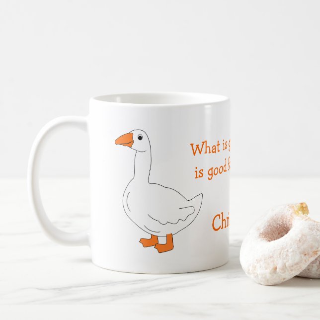 Gänsehaut Personalisiert Kaffeetasse (Mit Donut)