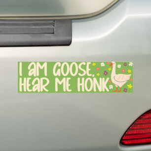 Gänsehonking-Autoaufkleber Autoaufkleber
