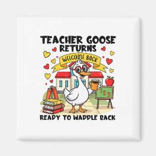 Gänselehrerin kehrt zurück  magnet