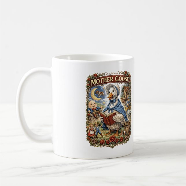 Gänsemutter Kaffeetasse (Links)