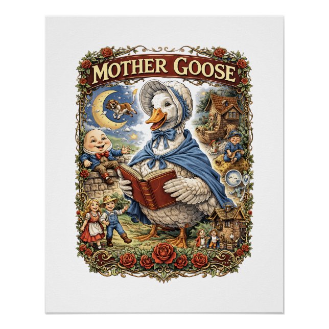 Gänsemutter Poster (Vorderseite)