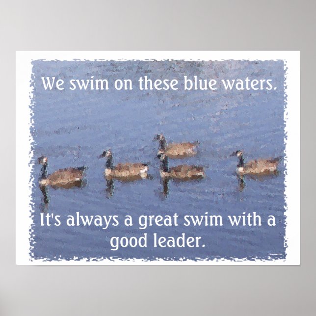 Gänsesee Poster (Vorne)