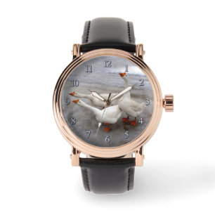 Gänseweiß Armbanduhr