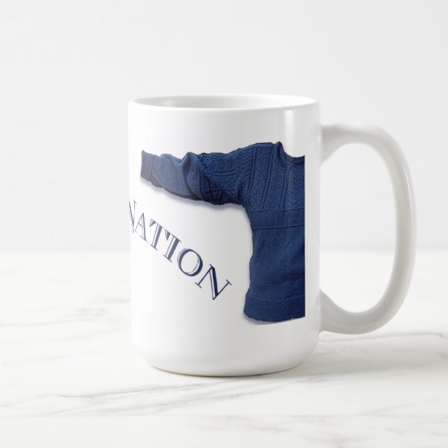 Gansey Nations-Keramik-Tasse Kaffeetasse (Rechts)