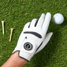Gant de golf Monogramme moderne