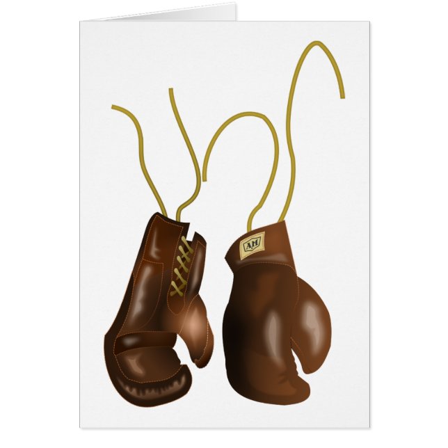 Gants de boxe réalistes (Devant)