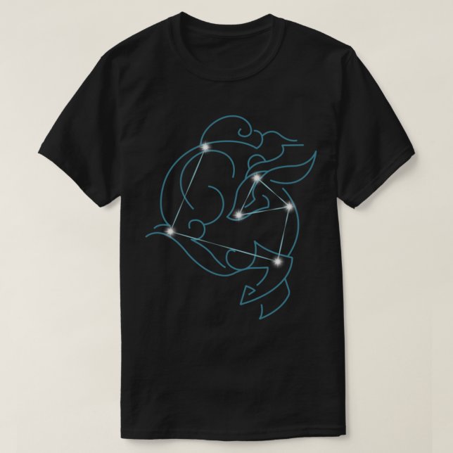 Ganyu Constellation - Genshin Impact T-Shirt (Design vorne)