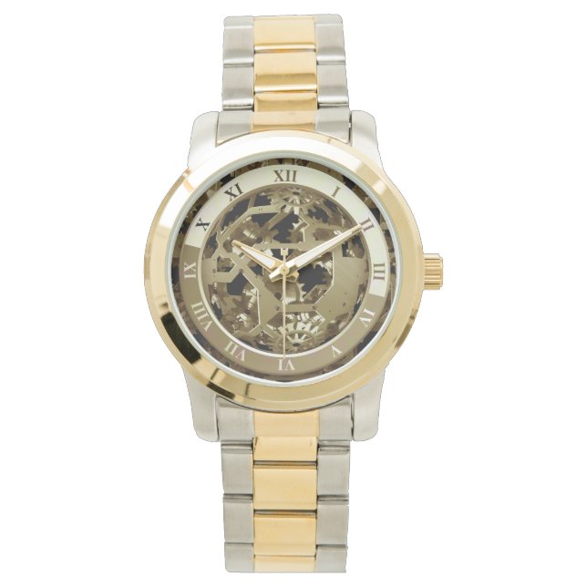 Ganz Coole, transparente Uhr (Vorderseite)