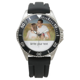 Ganz einfach, fügen Sie Ihre Fotos Weihnachten hin Armbanduhr