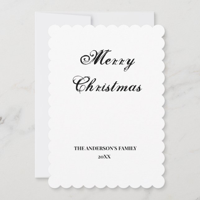 ganz einfach hinzufügen Ihre Text Weihnachten pers (Vorderseite)