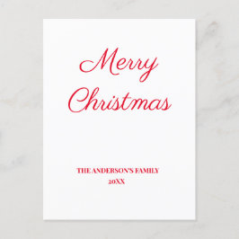 ganz einfach hinzufügen Ihre Text Weihnachten pers Postkarte