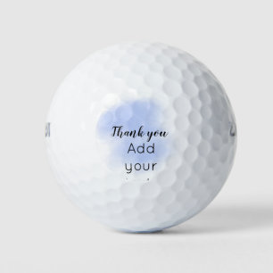 ganz einfach hinzufügen Sie Ihre Text-Foto danken  Golfball