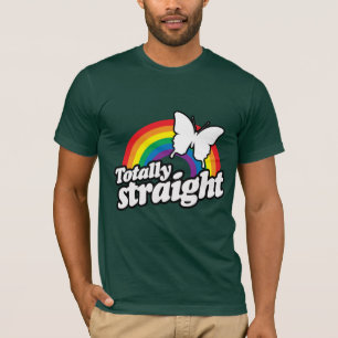 GANZ GERADE SCHMETTERLING T-Shirt
