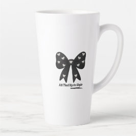 Ganz in Stil verwickelt Latte-Tasse – Eleganter sc Milchtasse