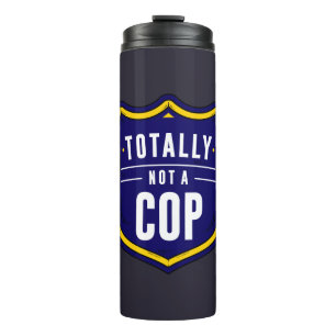 Ganz kein Polizist Thermosbecher