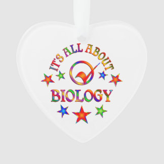 Ganz über Biologie Ornament
