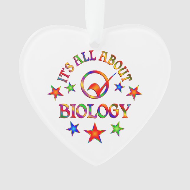 Ganz über Biologie Ornament (Vorderseite)