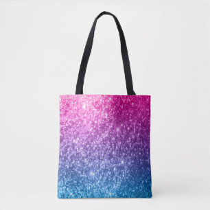 Ganz über Druck-Rosa-, Lila u. Tasche