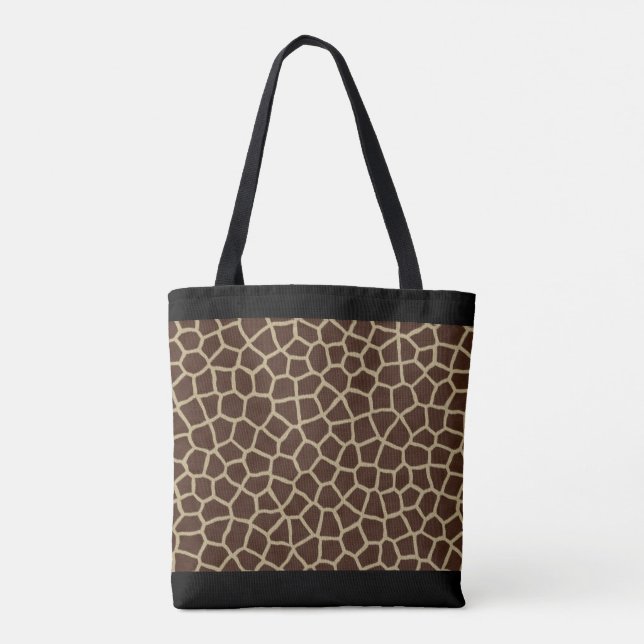 Ganz über Giraffen-Druck Tasche (Rückseite)