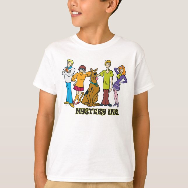 Ganze Gang 12 Mystery Inc. T-Shirt (Vorderseite)