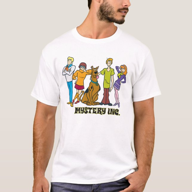 Ganze Gang 12 Mystery Inc. T-Shirt (Vorderseite)