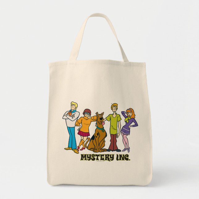 Ganze Gang 12 Mystery Inc. Tragetasche (Vorne)