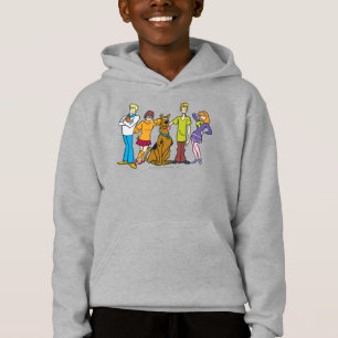 Ganze Gang 14 Mystery Inc. Hoodie