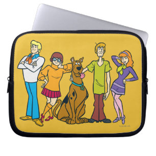 Ganze Gang 14 Mystery Inc. Laptopschutzhülle
