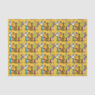 Ganze Gang 14 Mystery Inc. Seidenpapier