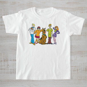 Ganze Gang 14 Mystery Inc. T-Shirt