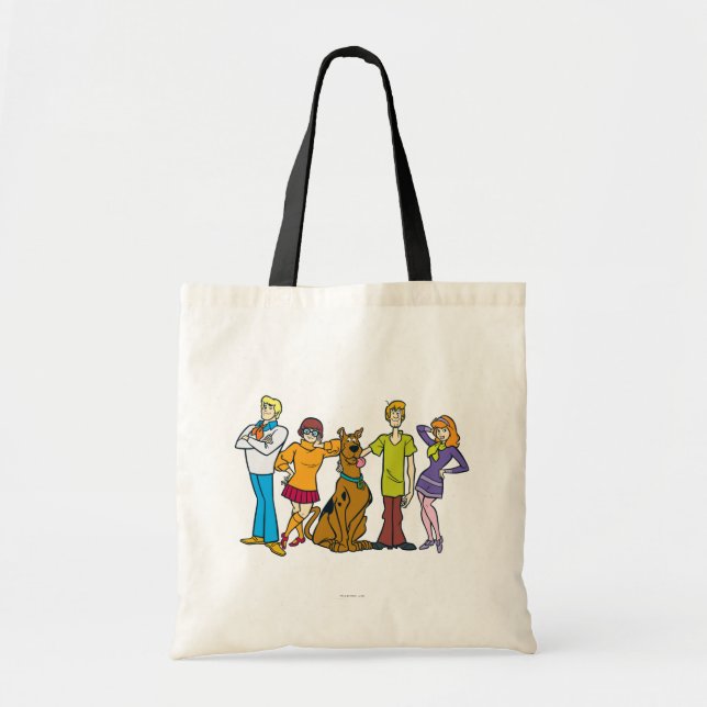 Ganze Gang 14 Mystery Inc. Tragetasche (Vorne)