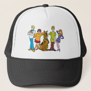 Ganze Gang 14 Mystery Inc. Truckerkappe