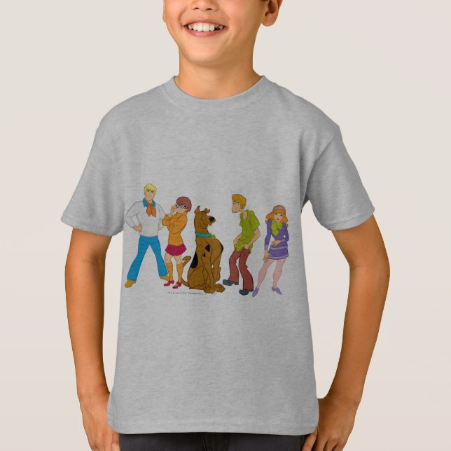 Ganze Gang 15 Mystery Inc. T-Shirt (Vorderseite)