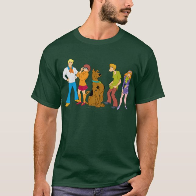 Ganze Gang 15 Mystery Inc. T-Shirt (Vorderseite)