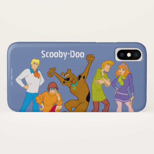 Ganze Gang 16 Mystery Inc. Case-Mate iPhone Hülle (Rückseite (Horizontal))