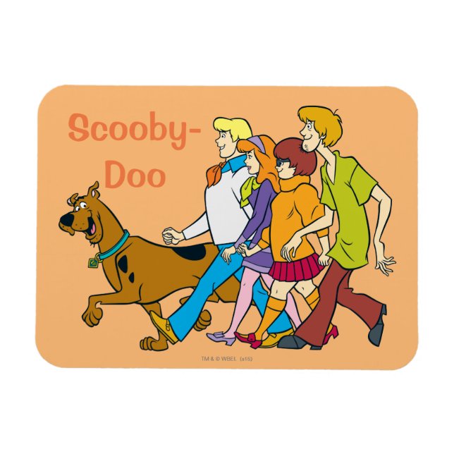 Ganze Gang 18 Mystery Inc. Magnet (Horizontal)
