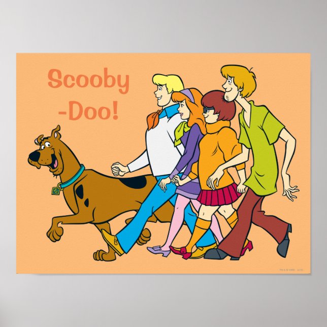 Ganze Gang 18 Mystery Inc. Poster (Vorne)